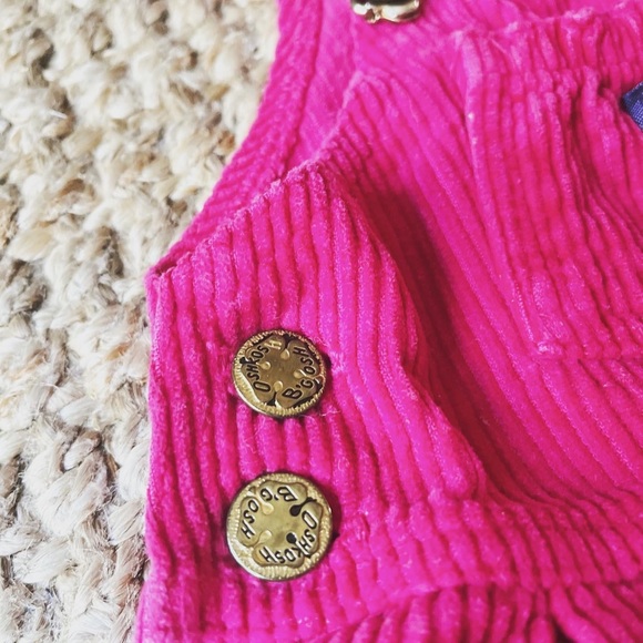 🌸Sold 🌸 vintage oshkosh fuscia corduroy overalls - Picture 7 of 10